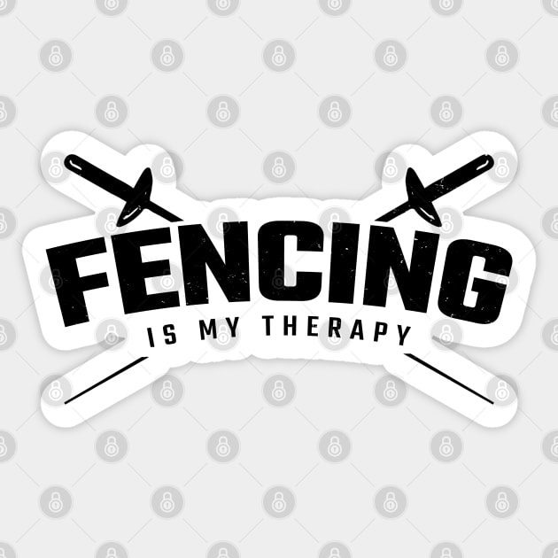 fencing Sticker by Ojo Dewe